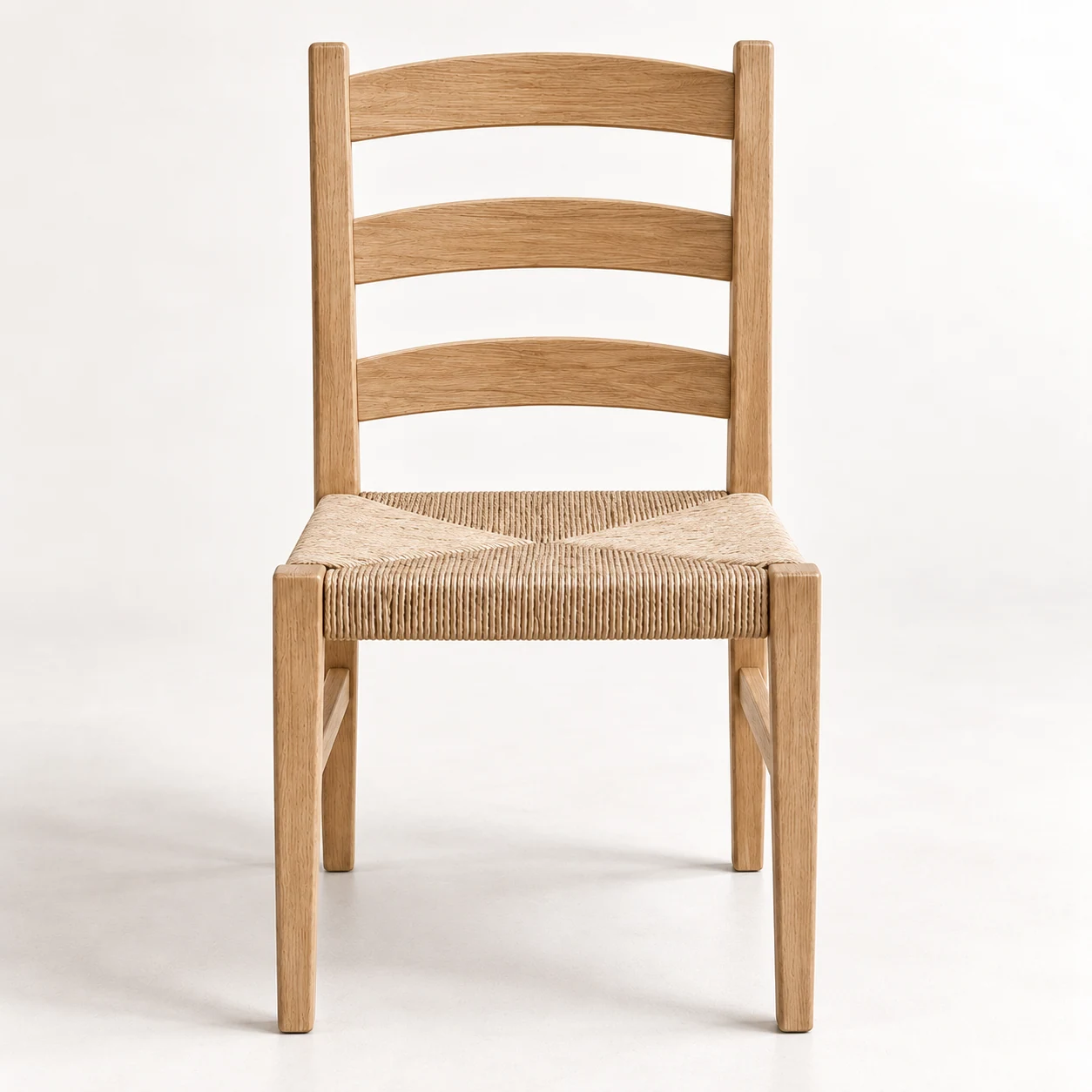 Oak Ladder Side Chair