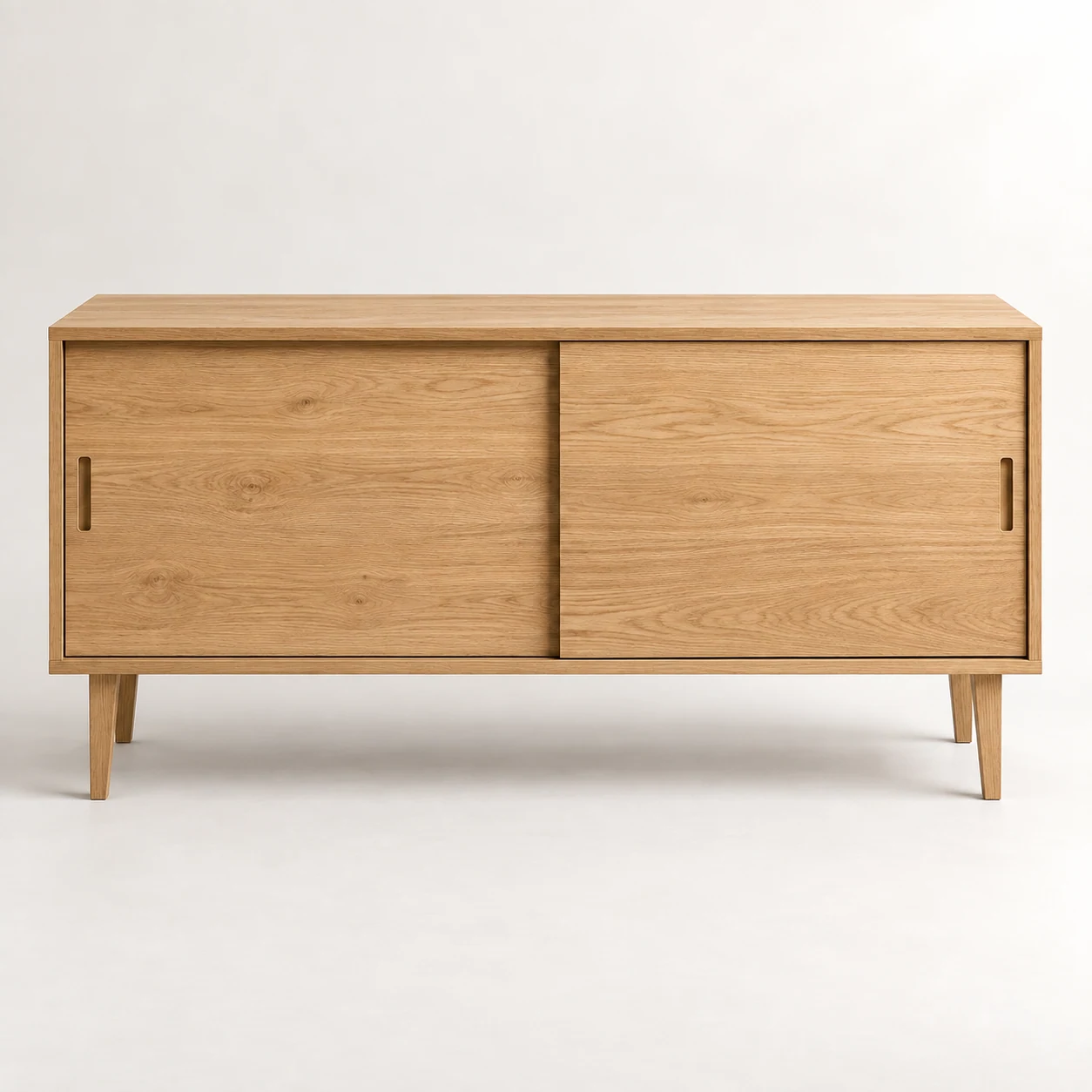 Oak Sliding Sideboard